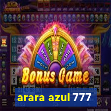 arara azul 777